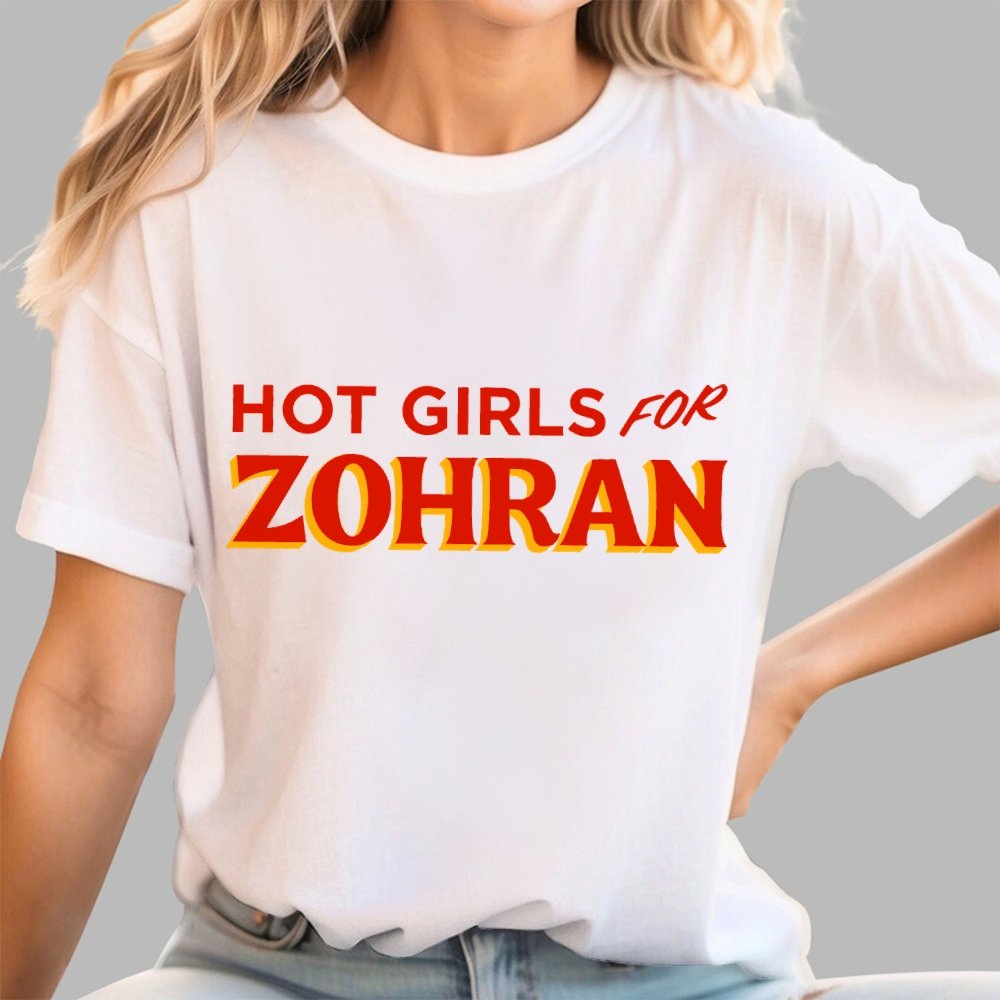 Hot Girls For Zohran Geek T-Shirt