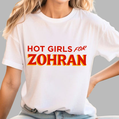 Hot Girls For Zohran Geek T-Shirt