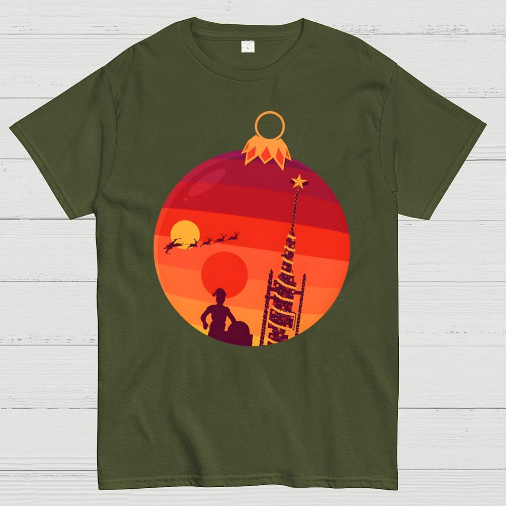 Christmas, Distant Realm Geek T-Shirt