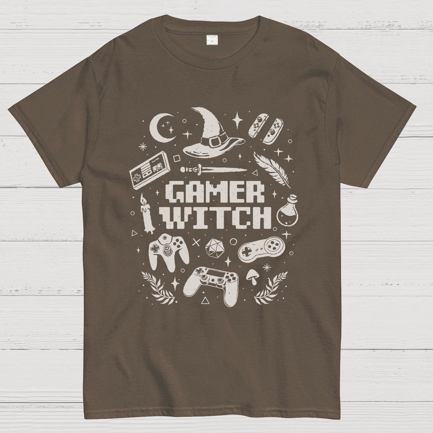 Gamer Witch Geeky T-Shirt
