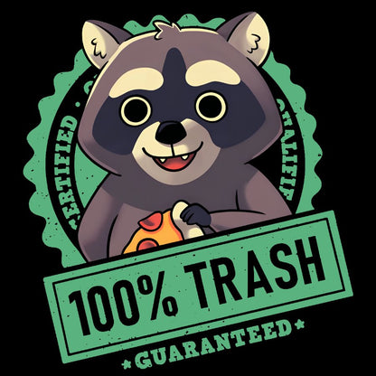 100% Cute Trash Panda Raccoon Seal Geek T-Shirt