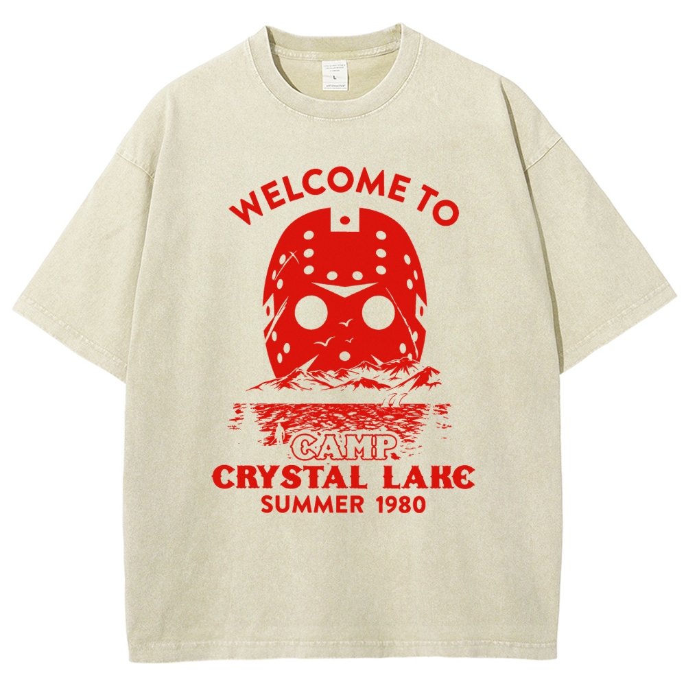 Welcome To Mystic Lake Vintage Distressed T-shirt