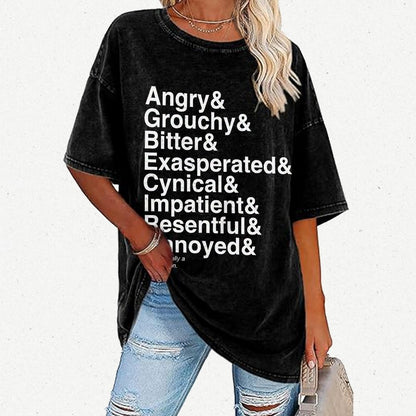 Generally A Nice Person Vintage Distressed T-shirt