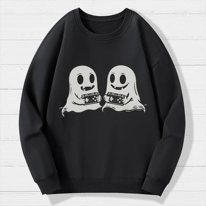 Video Game Ghosts Brothers Geek Cotton Sweatshirt