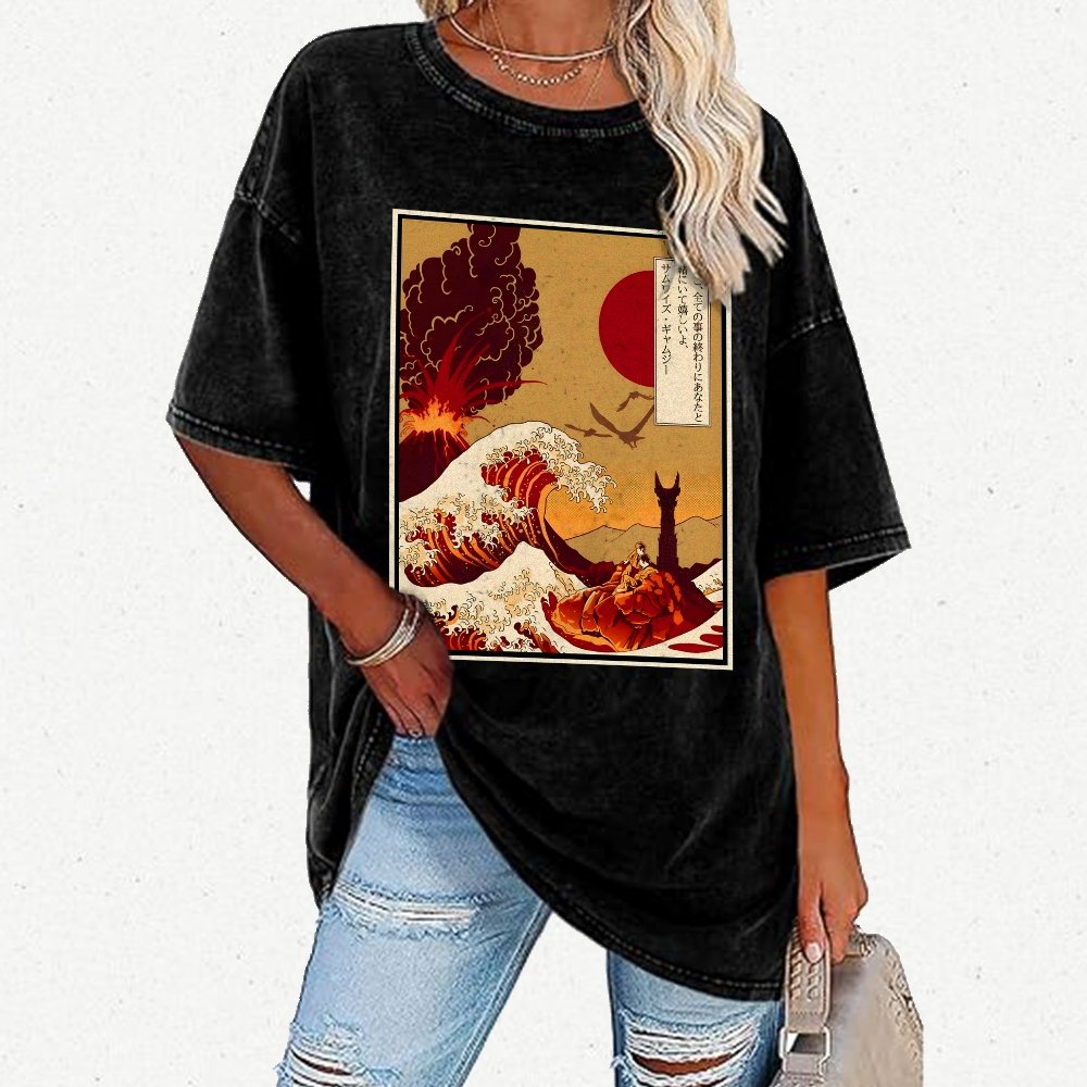 At The End Of All Things Vintage Distressed T-shirt