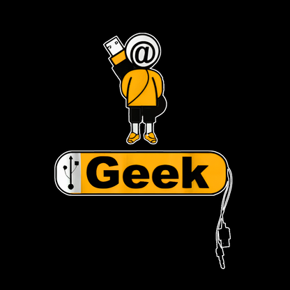 @Geek Funny Cotton Sweatshirt