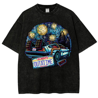Always Outatime Vintage Distressed T-shirt