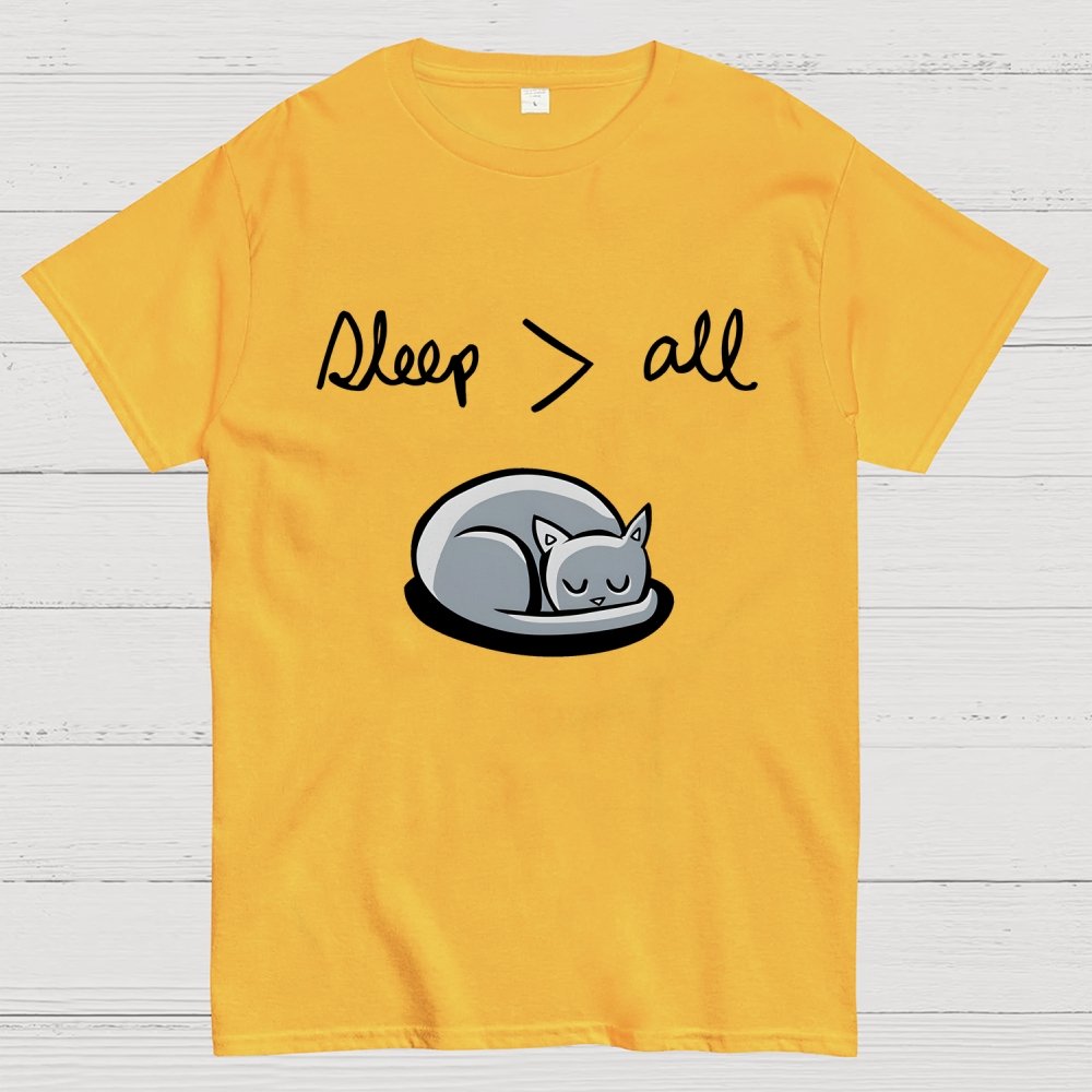 Sleep Trumps All Geek T-Shirt