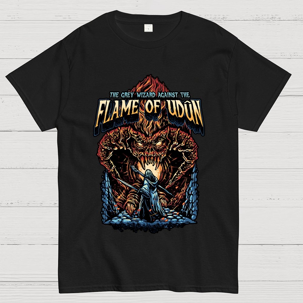 Wizard against the Flame Geek T-Shirt