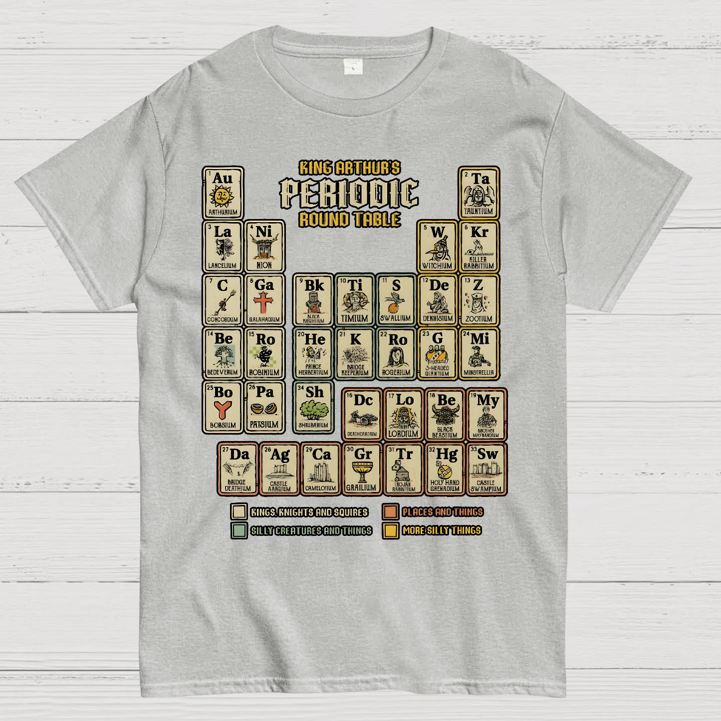 The Periodic Round Table Geek T-Shirt