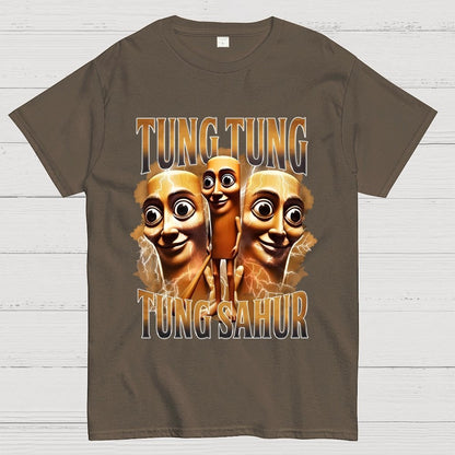Tung Tung Tung Sahur Unisex Geek T-Shirt