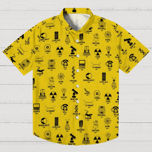 Chemistry & Physics Geek Hawaiian Shirt