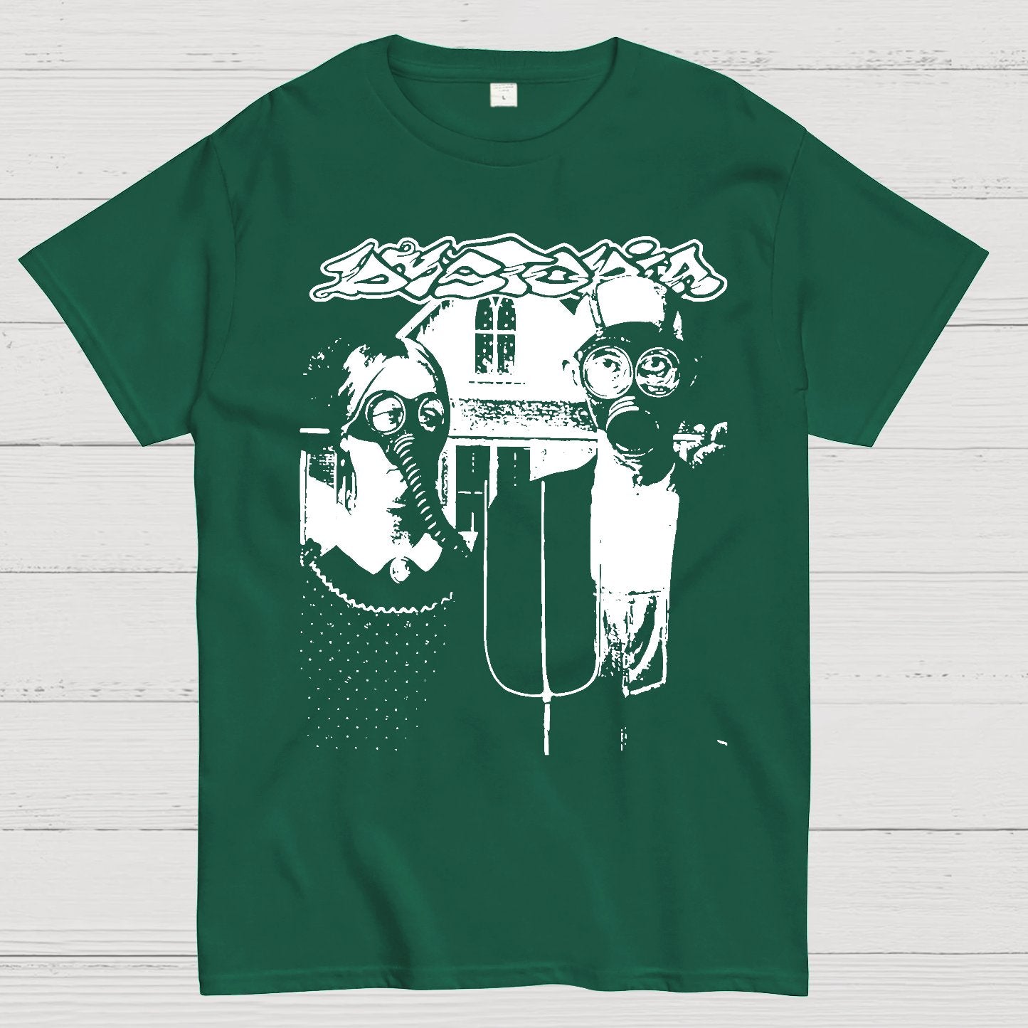Dystopia Crust Punk Band Geek T-Shirt