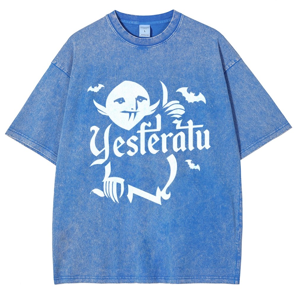 Yesferatu Vintage Distressed T-shirt