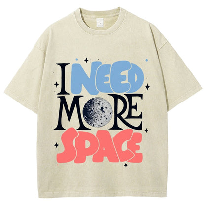 I Need More Space Vintage Distressed T-shirt