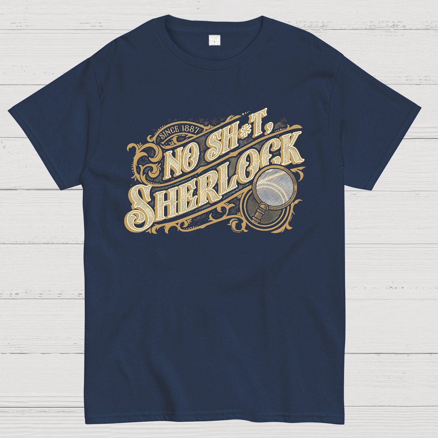 Book Detective Quote No Shit Geek T-Shirt