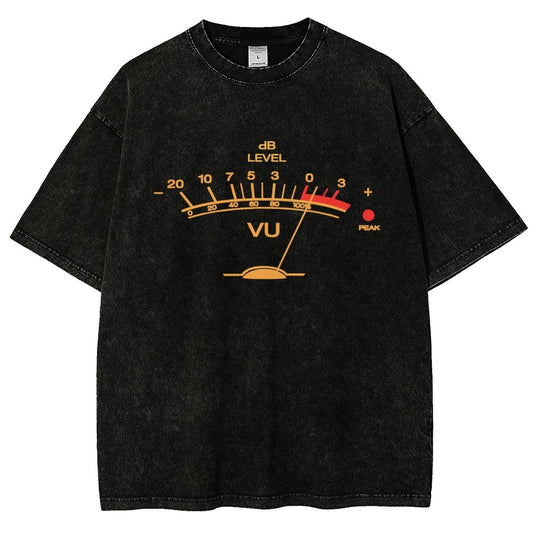Vinyl Lovers Vintage Distressed T-shirt 2509000199