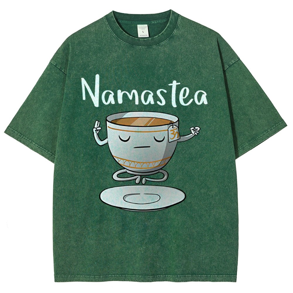 Namastea Vintage Distressed T-shirt
