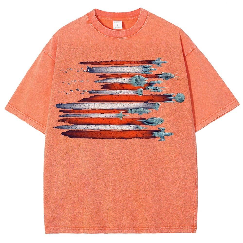Vintage Sci-Flyers Vintage Distressed T-shirt