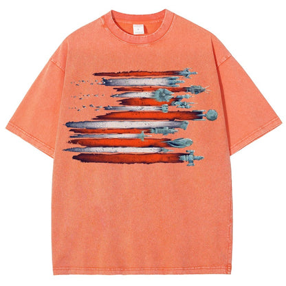 Vintage Sci-Flyers Vintage Distressed T-shirt