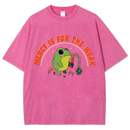 Mercy Is For The Weak Vintage Distressed T-shirt