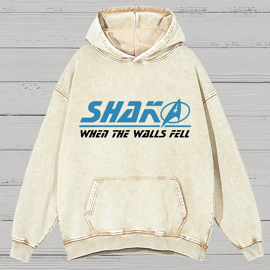 Shaka Hike Vintage Distressed Hoodie