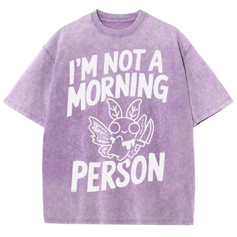 Not a Morning Bug Vintage Distressed T-shirt