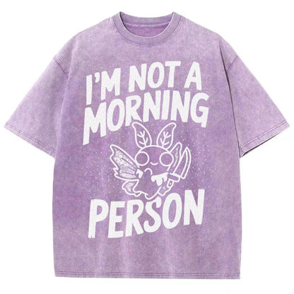 Not a Morning Bug Vintage Distressed T-shirt