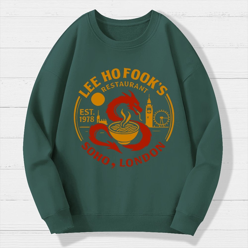 Lee Ho Fooks Geek Cotton Sweatshirt