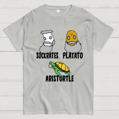 SOCKRATES PLATATO ARISTURTLE Geek T-Shirt