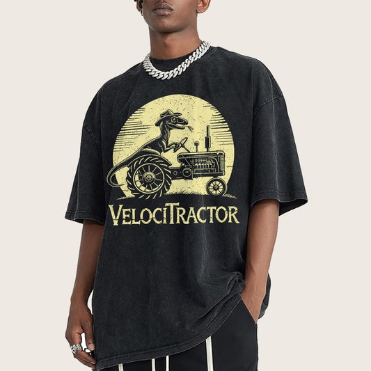 VelociTractor Vintage Distressed T-shirt