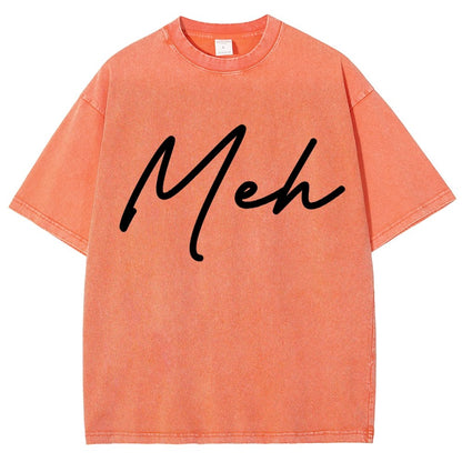 Meh Vintage Distressed T-shirt