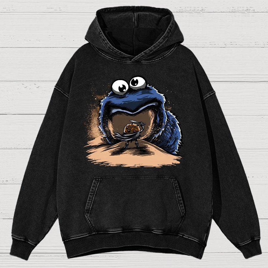 Cookieworm Vintage Distressed Hoodie