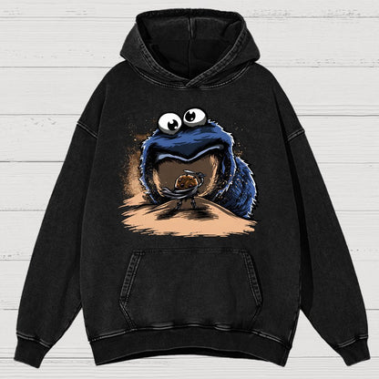 Cookieworm Vintage Distressed Hoodie