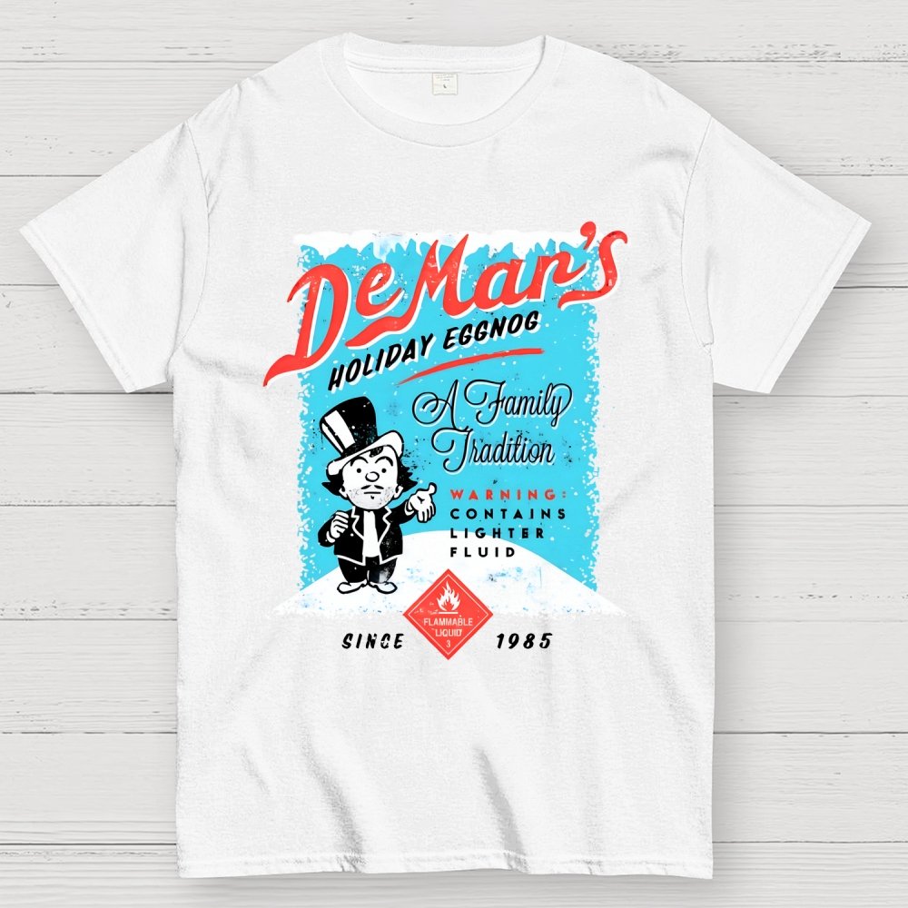 Charles DeMar's Eggnog with Lighter Fluid Geek T-Shirt