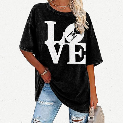 Love Boldly Vintage Distressed T-shirt