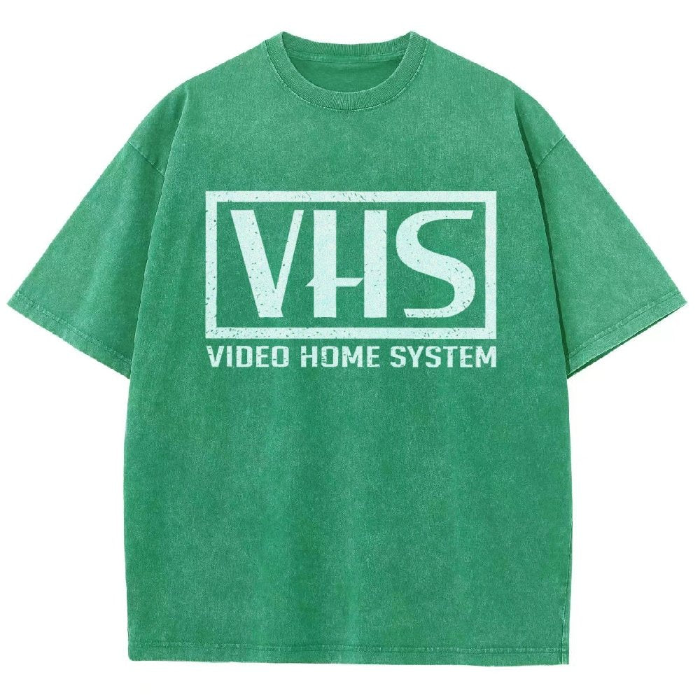 Video Home System Vintage Distressed T-shirt
