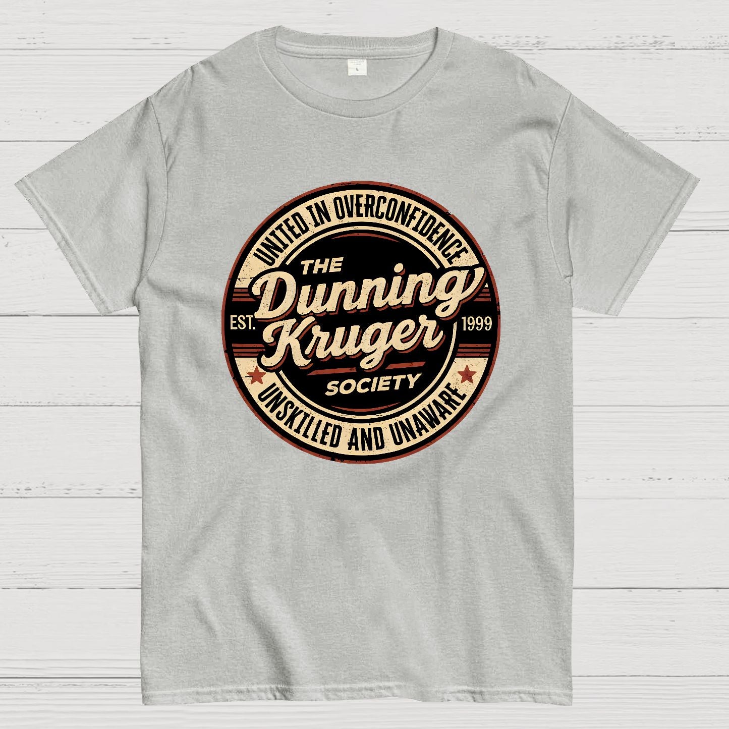Dunning Kruger Geek T-Shirt