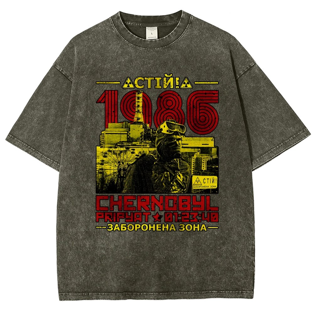 Chernobyl 1986 Vintage Distressed T-shirt