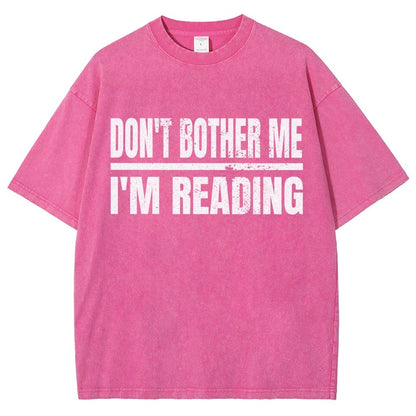 Don't Bother Me Vintage Distressed T-shirt
