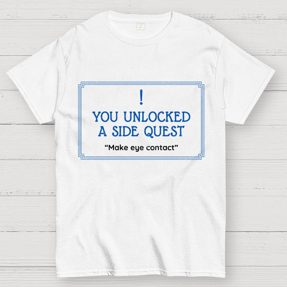 Unlocked Side Quest Geek T-Shirt