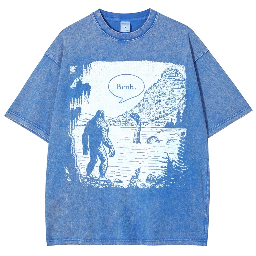Bruh Vintage Distressed T-shirt
