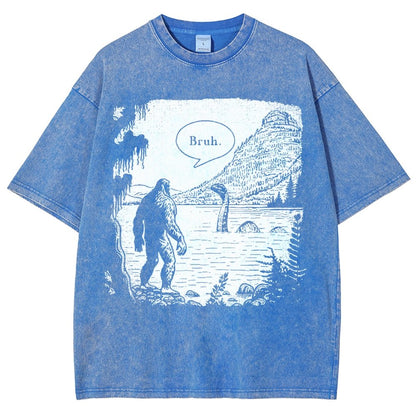 Bruh Vintage Distressed T-shirt