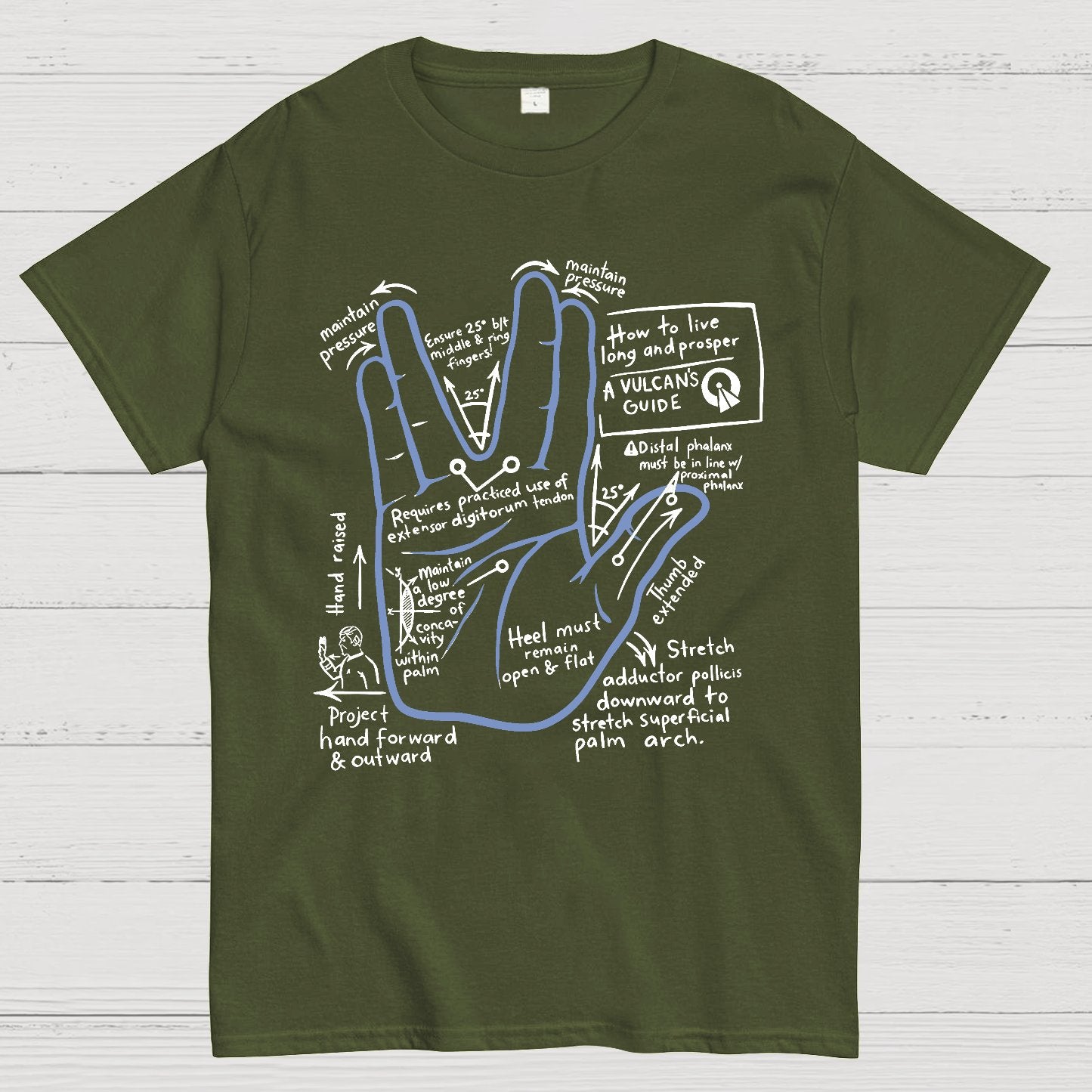 How To Live Well & Thrive Geek T-Shirt