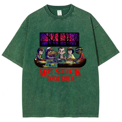 We Stick Together Vintage Distressed T-shirt