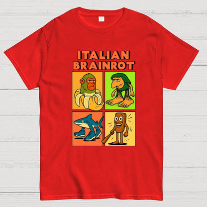 Italian Brainrot Meme Geek T-Shirt