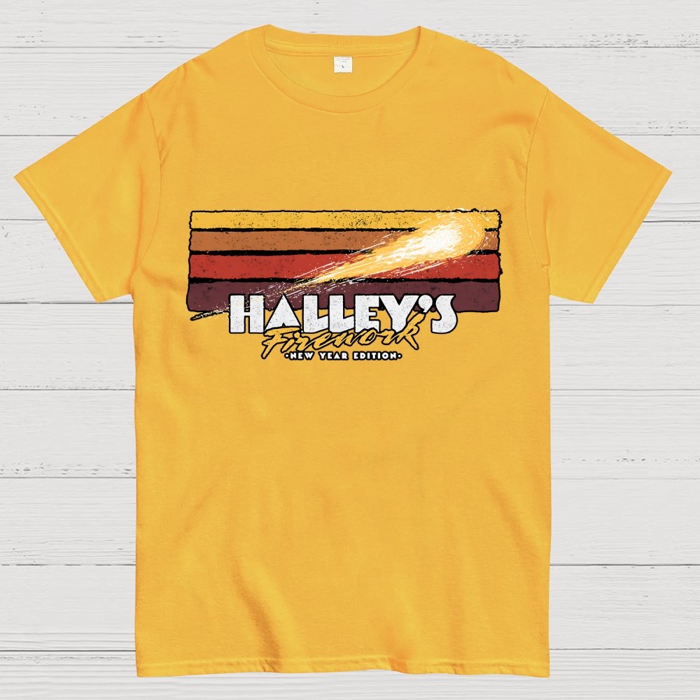 Halley's Firework Geek T-Shirt
