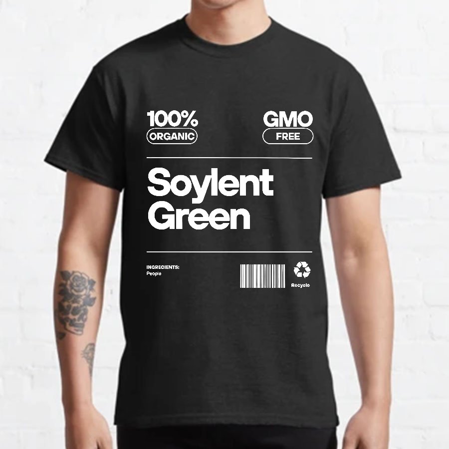 Soylent Green Tag Geeky T-Shirt