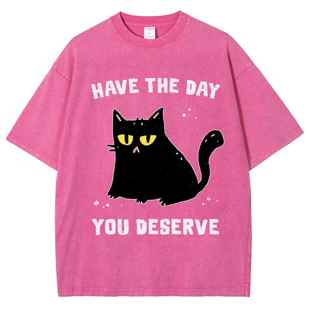 Karma Kitten Vintage Distressed T-shirt