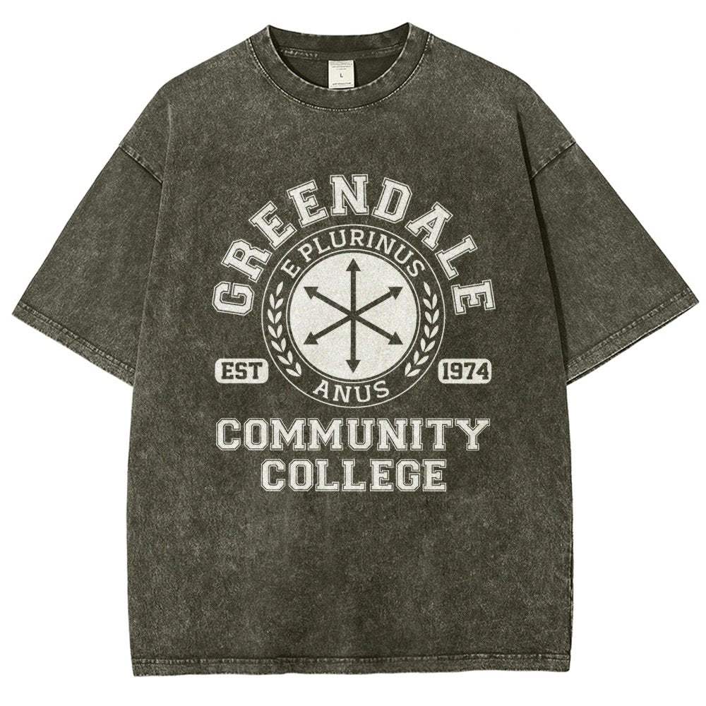 Sunnydale Community College Vintage Distressed T-shirt